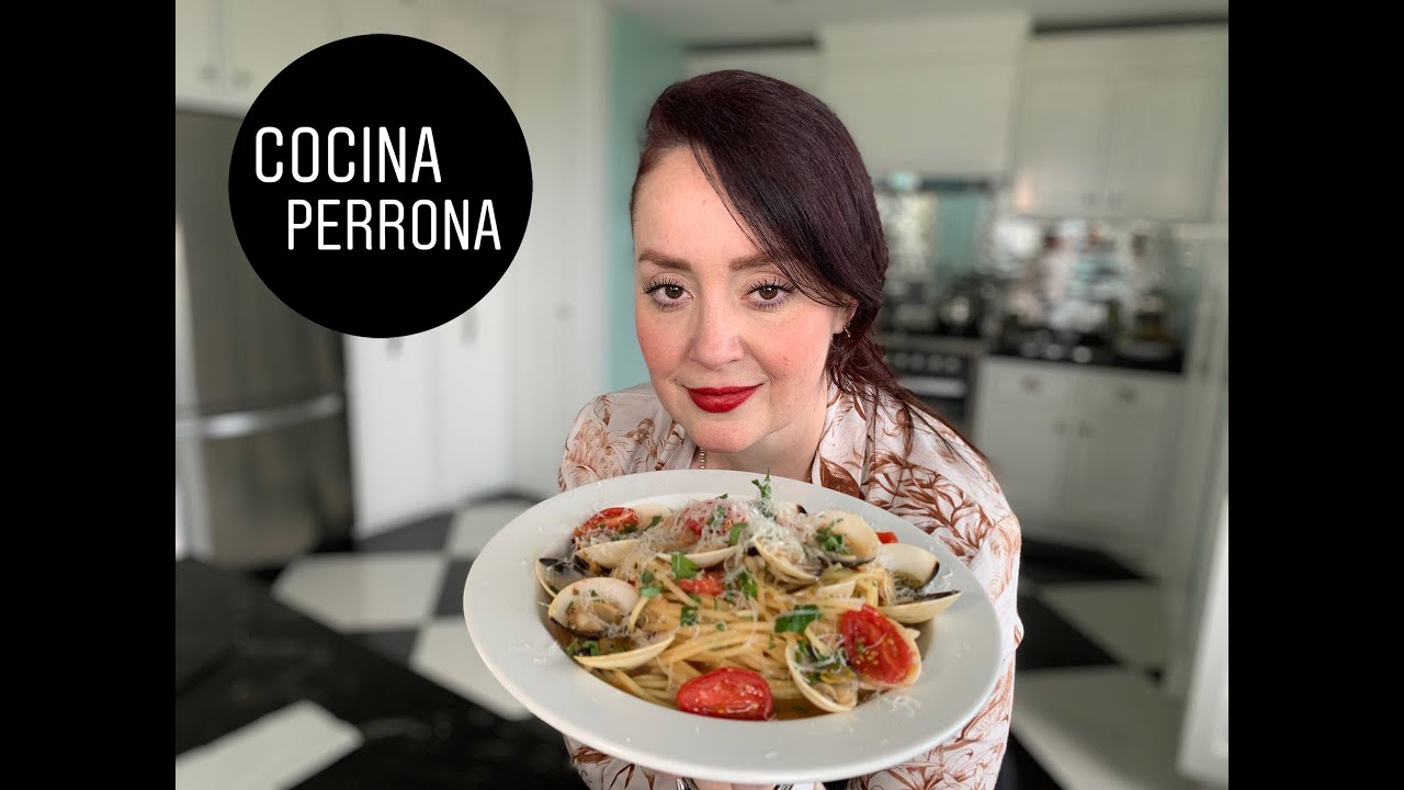 PASTA CON ALMEJAS (SPAGHETTI ALLE VONGOLE).  MI FAVORITA DE LA VIDA!!!