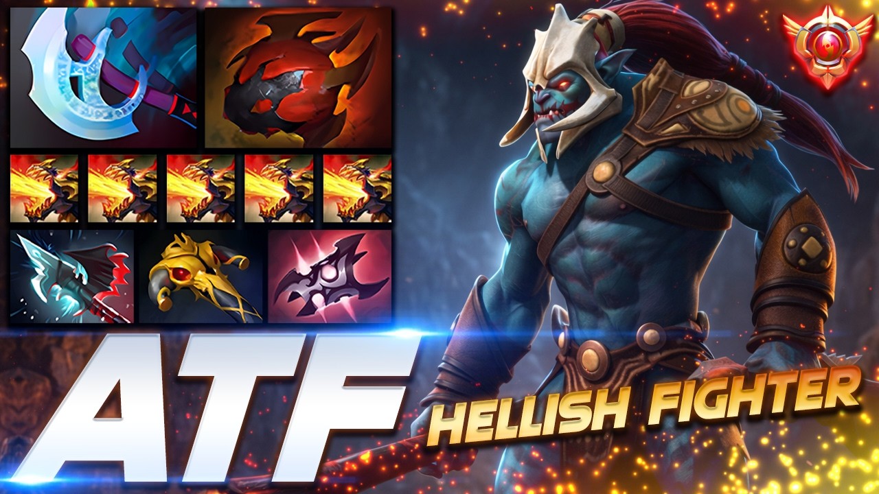 ATF Huskar - HELLISH FIGHTER - Dota 2 Pro Gameplay [Watch & Learn]
