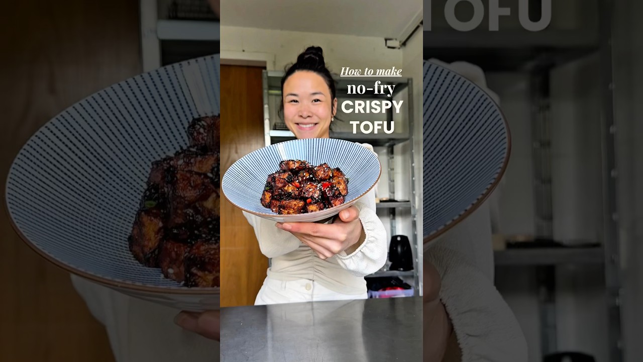 Crispy Tofu Without Frying | My Everyday Method That Actually Works