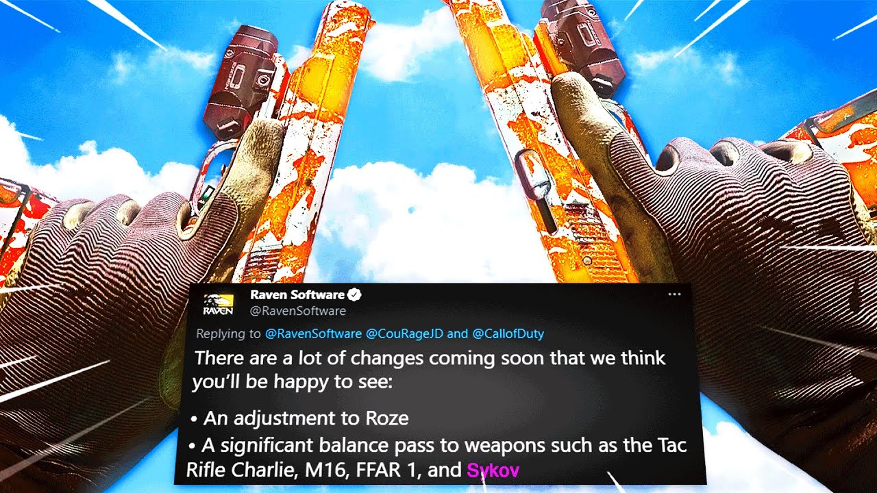 They are fixing Warzone 🤯 [ROZE SKIN NERFED]