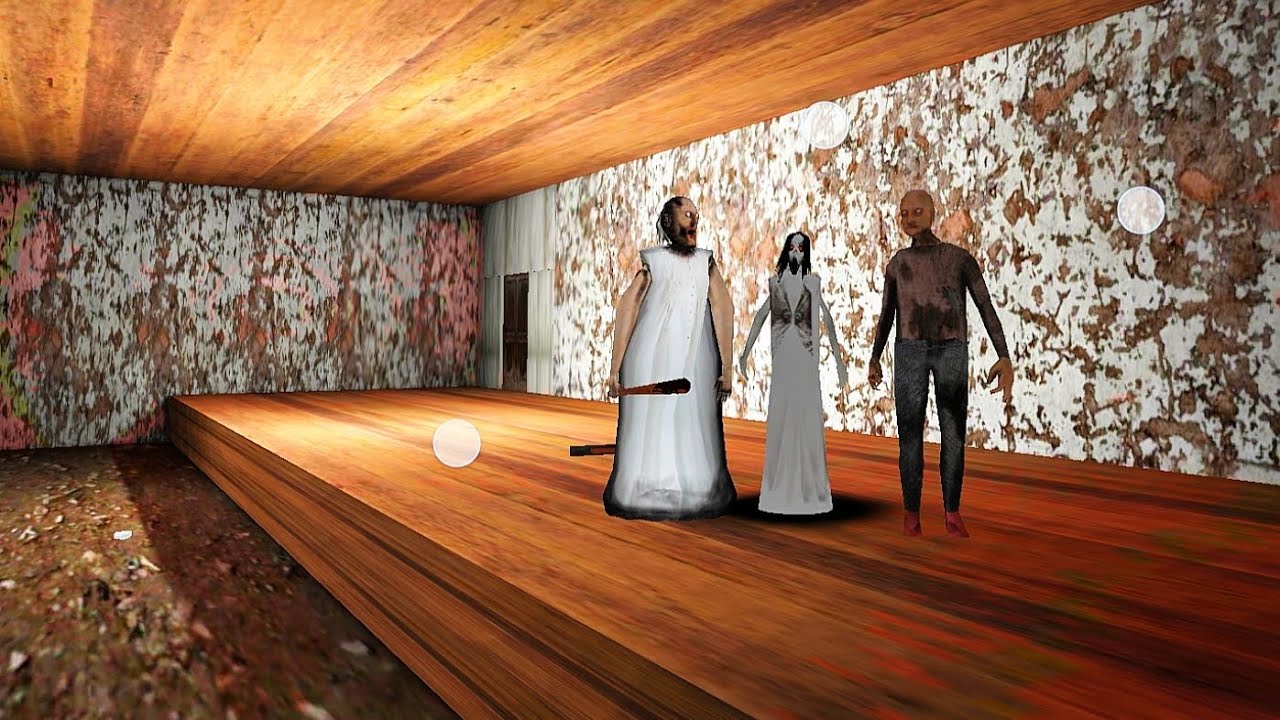 GRANNY THREE GAME ESCAPE GAME Train ESCAPE GAME 