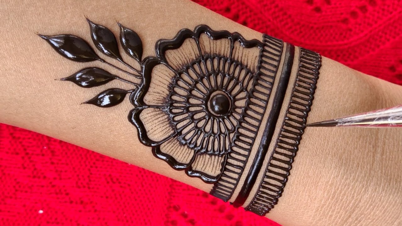 Eid special back hand mehandi design|| gorgeous mehndi design for hand @gjmehendidesigne