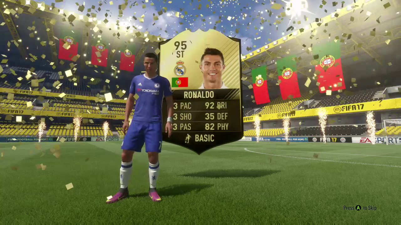 95 ST RONALDO IN A PACK!!!