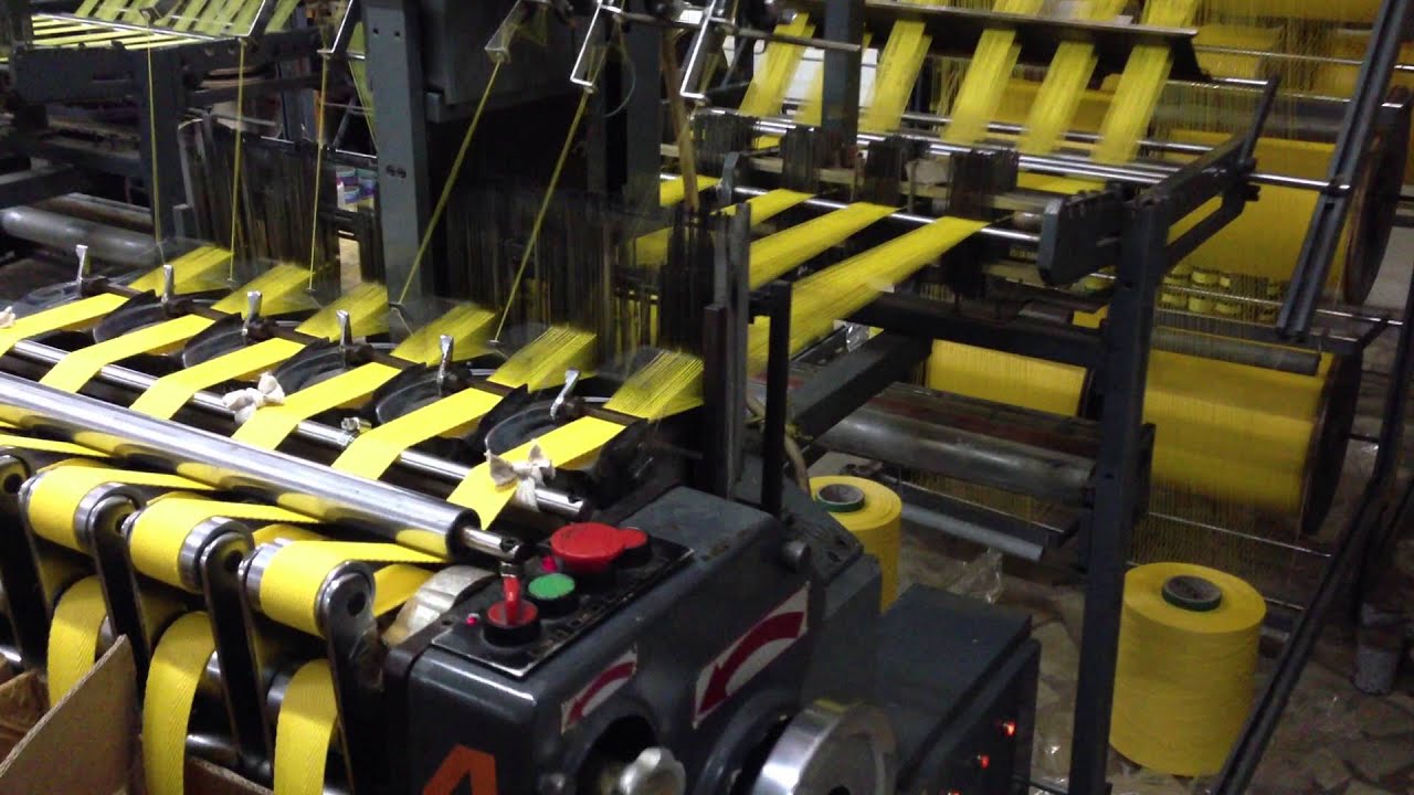 Çanta kolonu imalatı,Narrow Weaving Video,HAZDAR TEXTIL