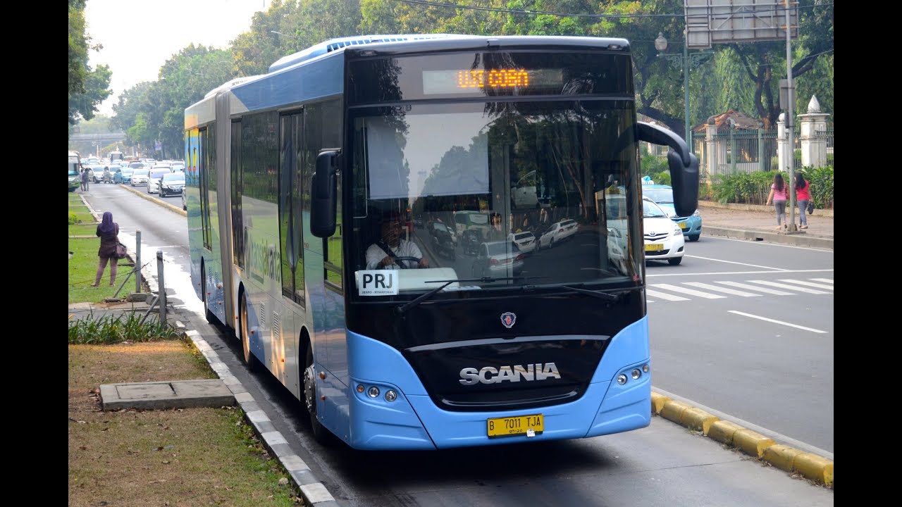 Jakarta City Bus - TransJakarta BRT Scania K340iA TJ187