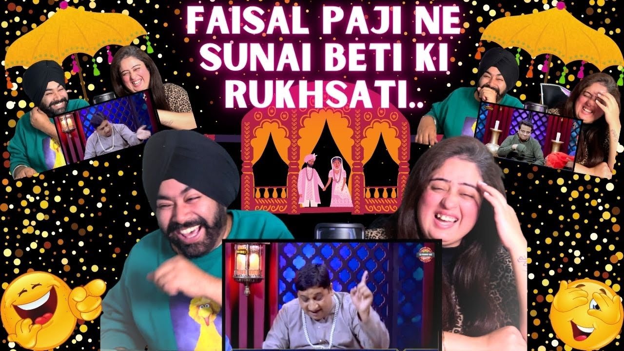 Punjabi Reaction on Cherro Shayari~9 l Aaj FAISAL PAJI Ne Dassi Beti Di Ruksati~Hasa Hasa Ke Maar Ta