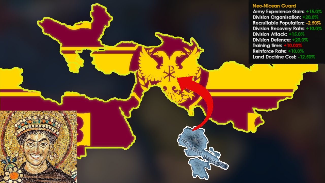 RESTORING The MIGHTY BYZANTINE EMPIRE As Greece In Kaiserredux