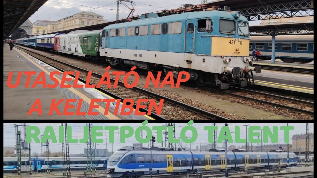 UTASELL&Aacute;T&Oacute; NAP A KELETIBEN - RAILJETP&Oacute;TL&Oacute; TALENT