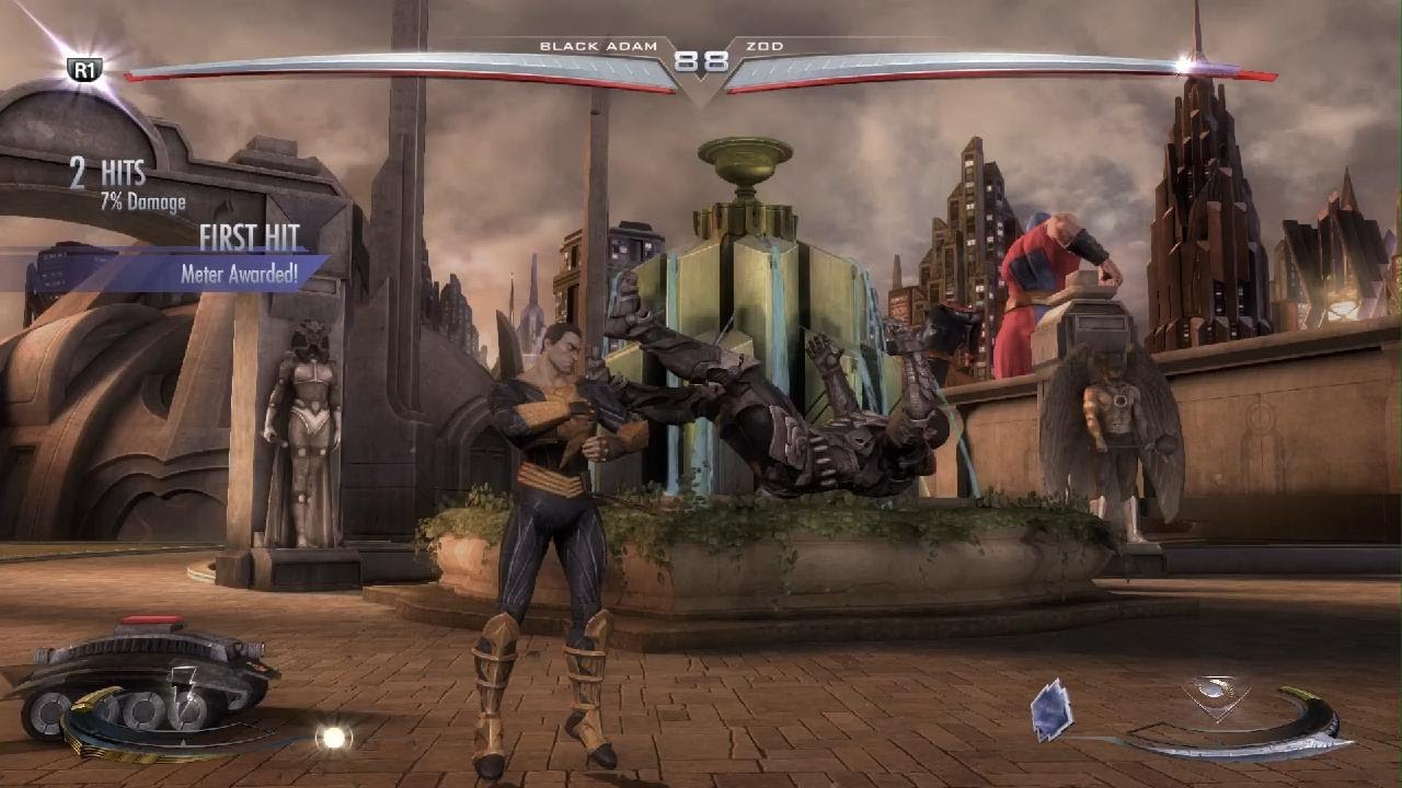 Injustice: Gods Among Us ps5 Black adam vs general Zod