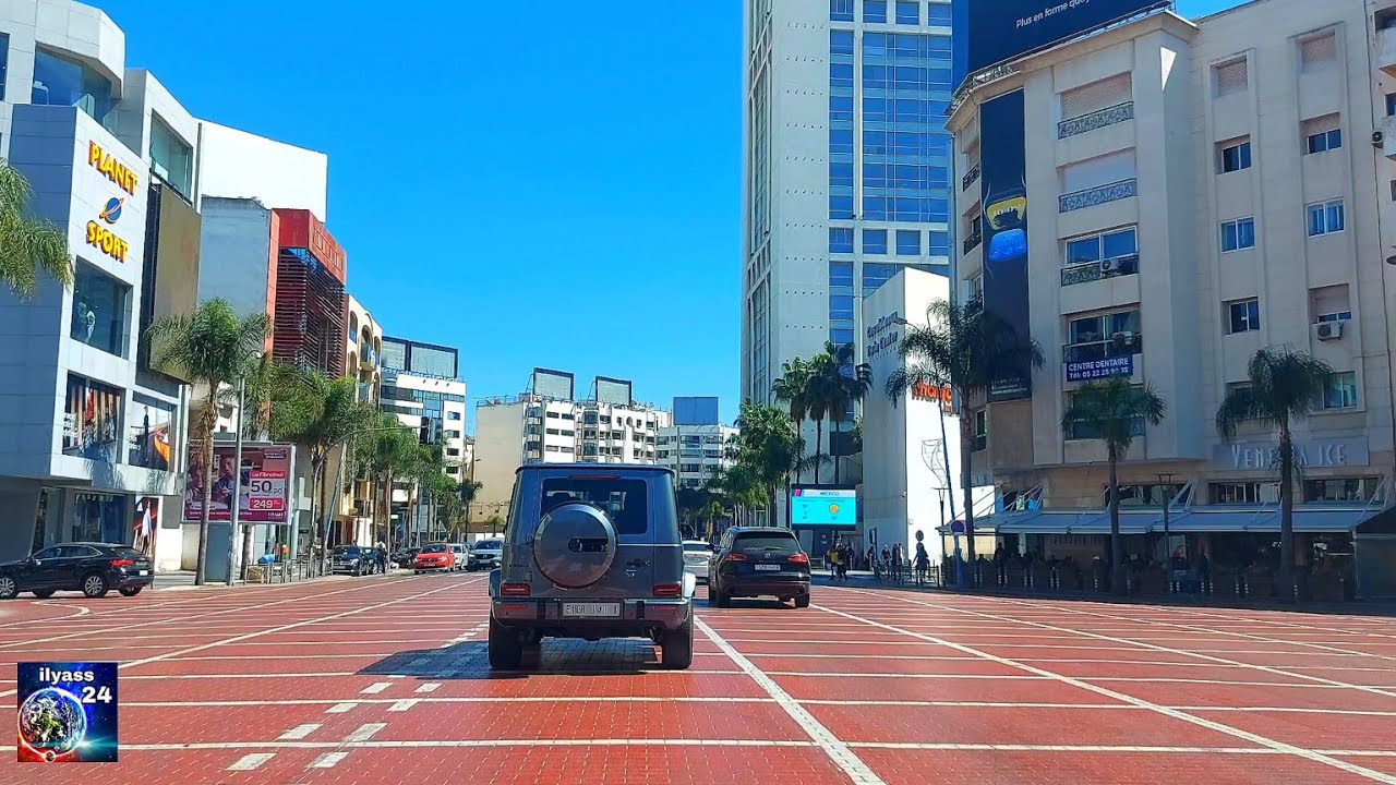 Casablanca جولة من غرب الدار البيضاء إلى المعاريف