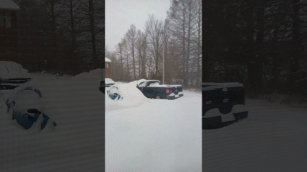 Over A Foot of Snow in Southern Indiana