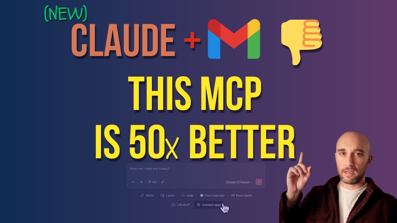 DIY Gmail MCP лучше, чем официальная интеграция Gmail от Клода (+руководство)