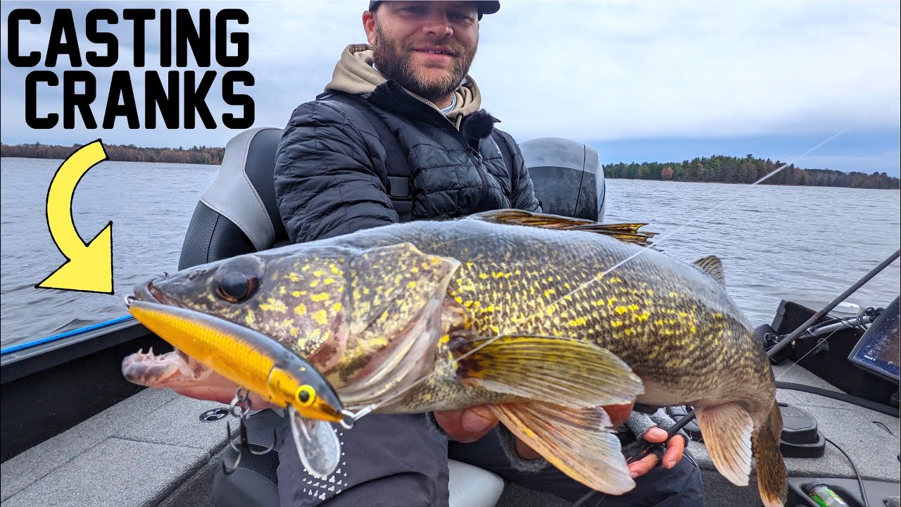 Casting Cranks for Shallow Spring Walleyes!