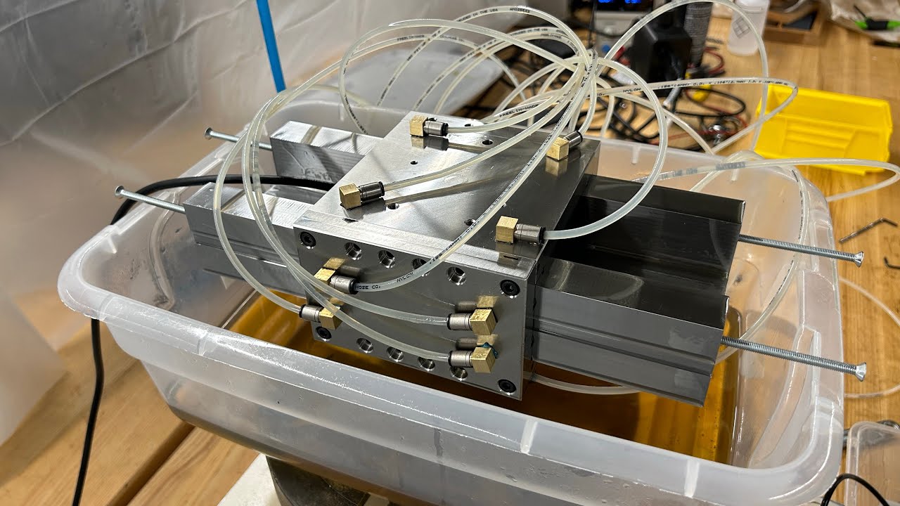 Homemade hydrostatic bearings for diamond turning lathe: a slightly closer look