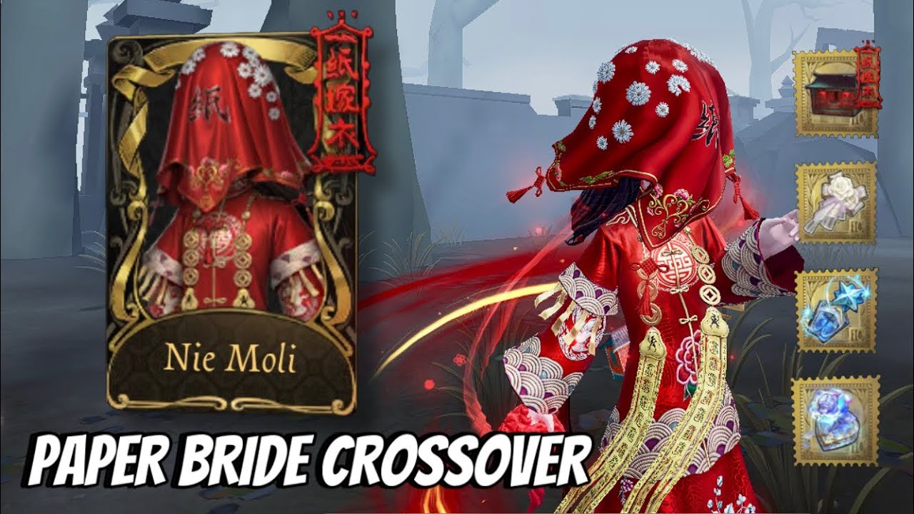 Identity V | Perfumer ‘Nie Moli’ + ALL S - ACCESSORY Gameplay! | Paper Bride Crossover