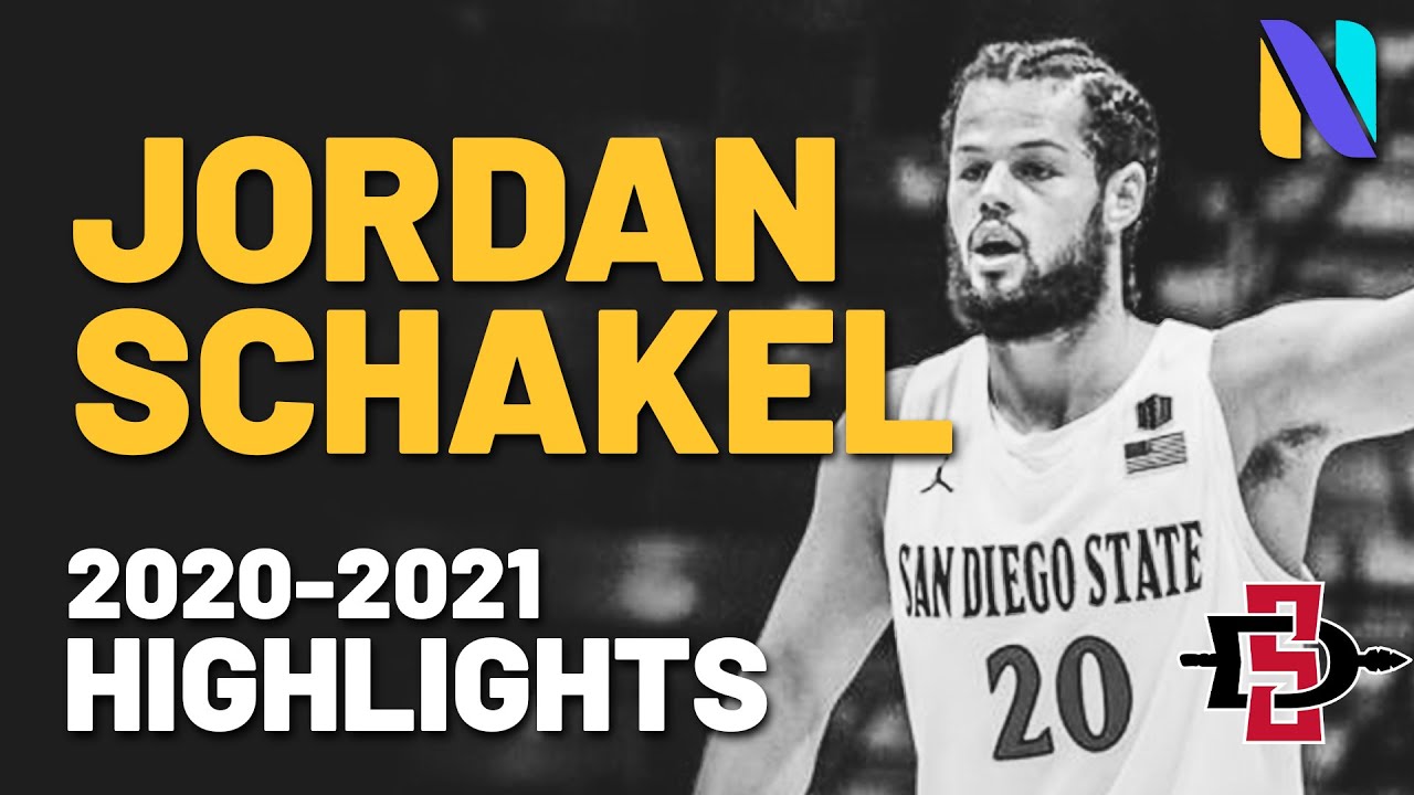 Jordan Schakel San Diego State Aztecs 2020-21 Highlights | All-Mountain West Second Team