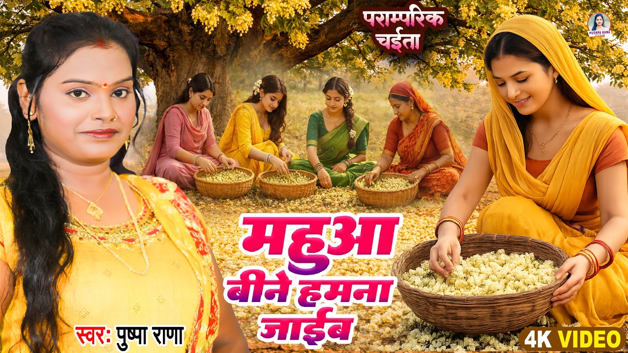 #Live - महुवा बिने हम ना जाईब | पारम्परिक चईता गीत | Pushpa Rana Pramparic Chaita Geet 2026 #Chaita