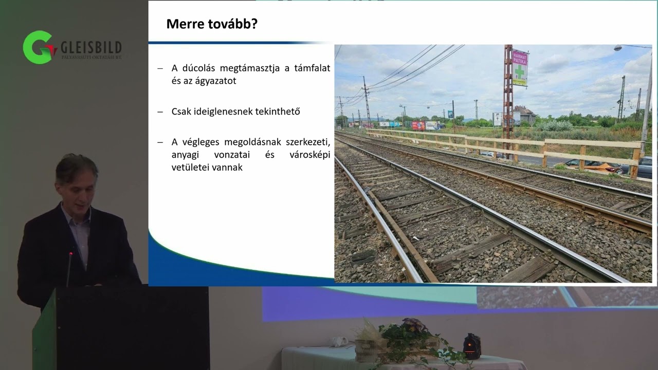 Dr. Kiss Csaba: Vágány üzemeltetés az Éles sarki dúcolt támfal tetején