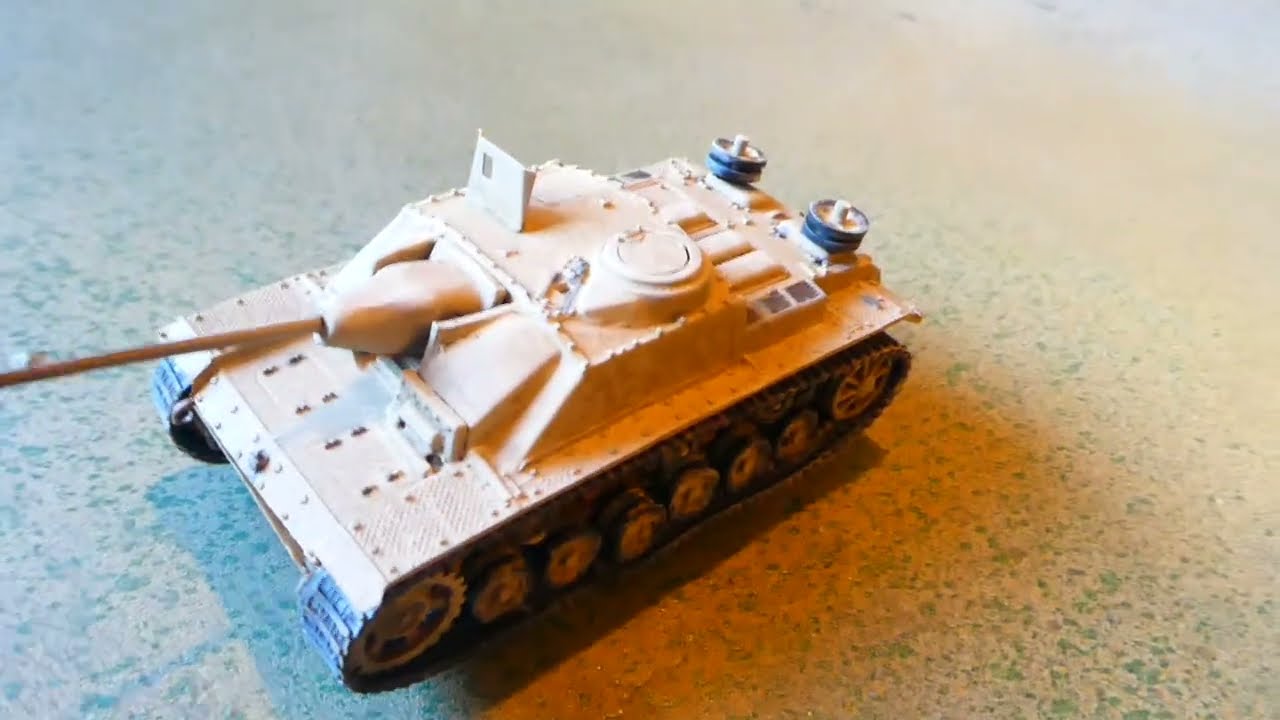 Stug III  75mm assault gun   Airfix 1/76