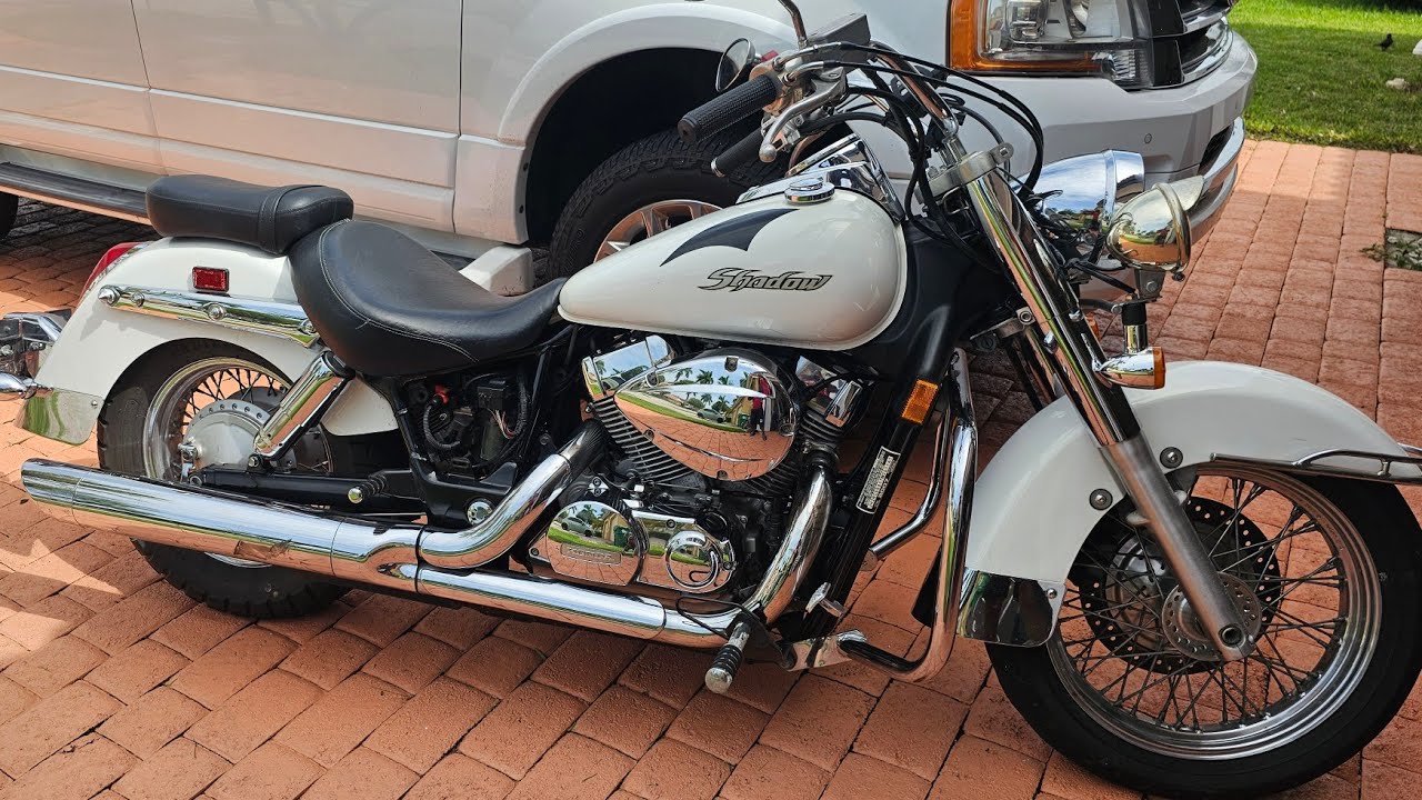 2007 HONDA SHADOW AERO 750 COOLANT CHANGE