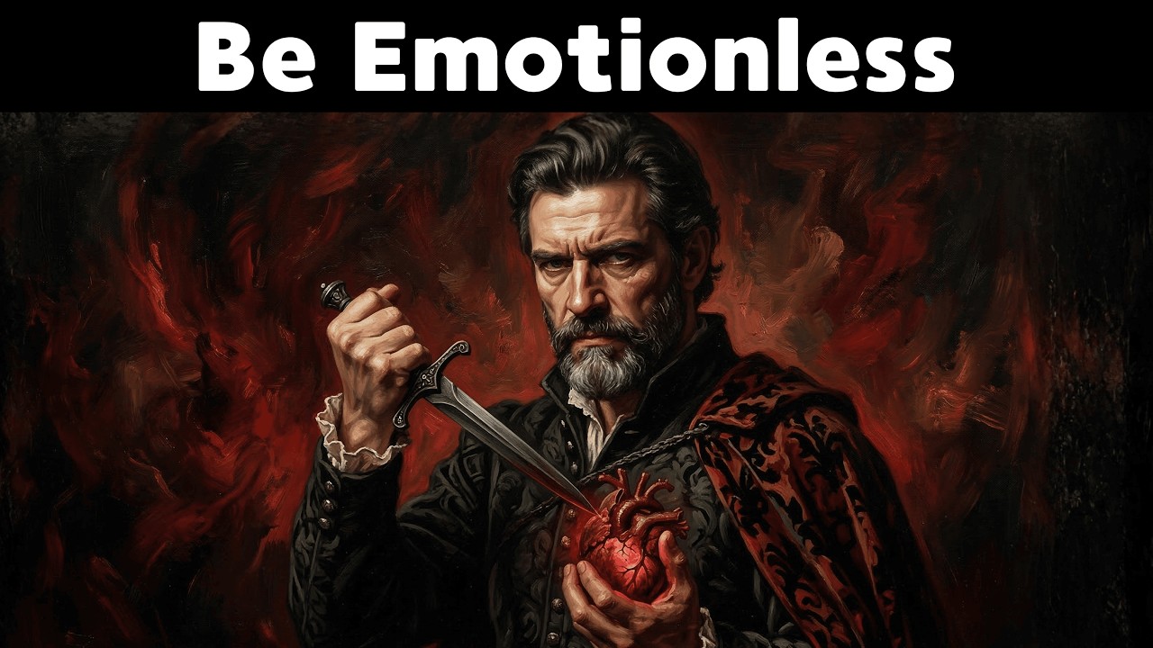 Become Emotionless: The Dark Philosophy of Power (Machiavellian Mindset)