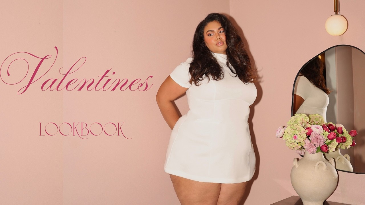FashionNovaCurve: лукбук ко Дню святого Валентина | Алексус Даниша