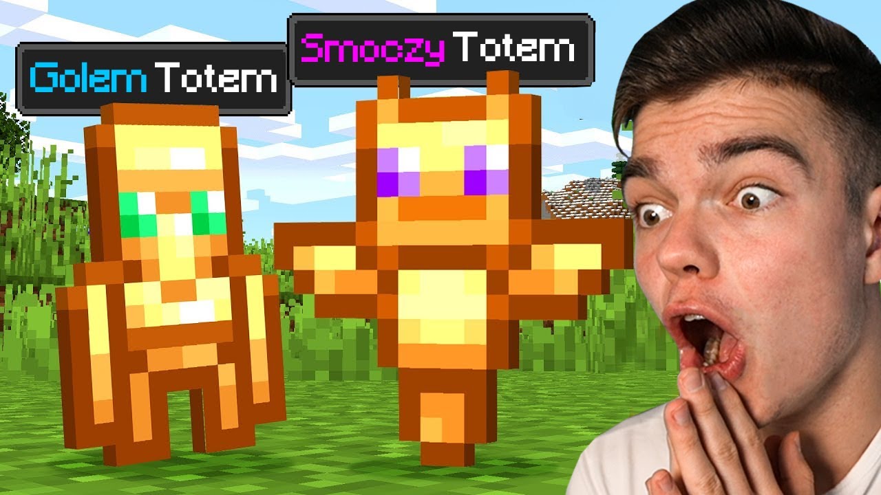 MINECRAFT, ale ISTNIEJĄ NIESTANDARDOWE TOTEMY!