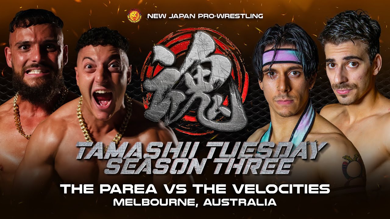 NJPW Tamashii Tuesday [FREE MATCH] &ndash; The Parea VS The VeloCities