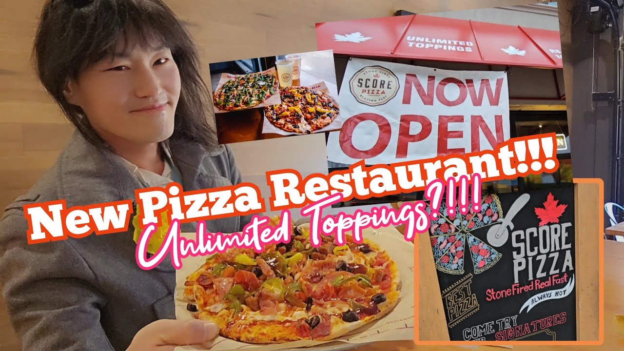SCORE!!! Unlimited Toppings For NO EXTRA CHARGE?!! Brand New Score Pizza Restaurant, Niagara Falls!