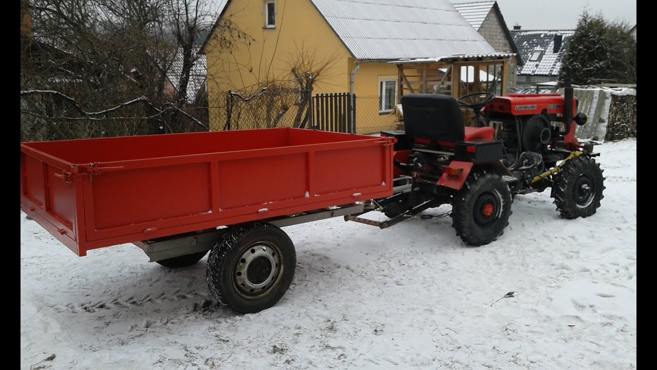 Budowa przyczepy Sam z wywrotem