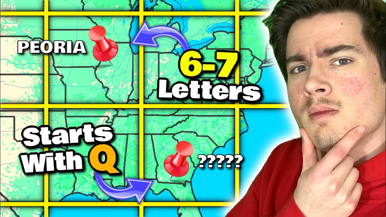 Can I Name US Cities That Fit in EVERY Square?