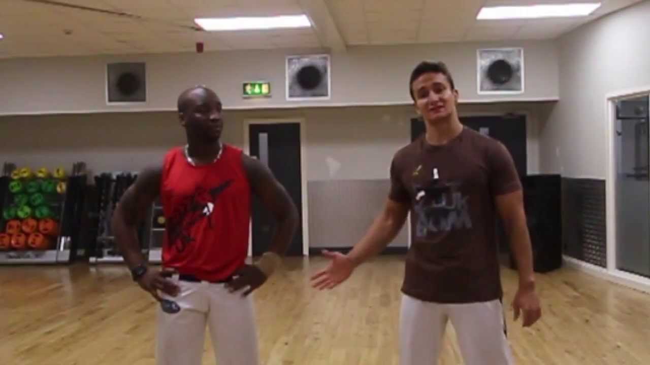 Capoeira Takedown tutorial - Fabio Santos & Cara de Peixe