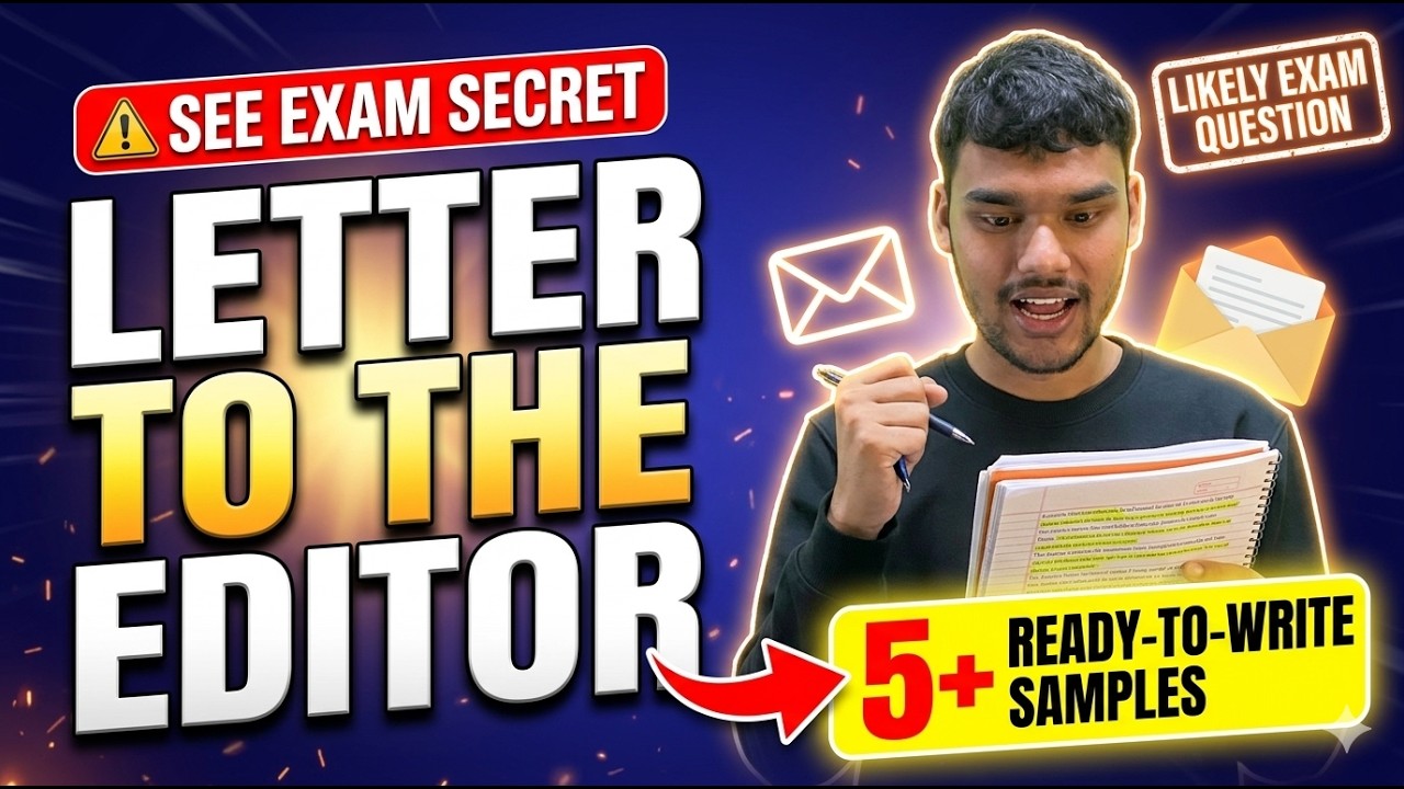 How to Write Letter to the Editor | Format + Example | Compulsory English | Class 8–12 NEB