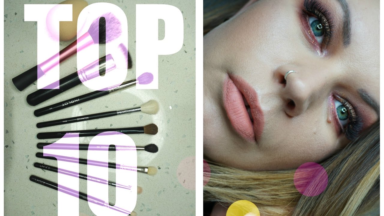 TOP 10 : PĘDZLE DO MAKIJAŻU OCZY I TWARZY 🎨 ғoĸ&upsilon;ѕowana