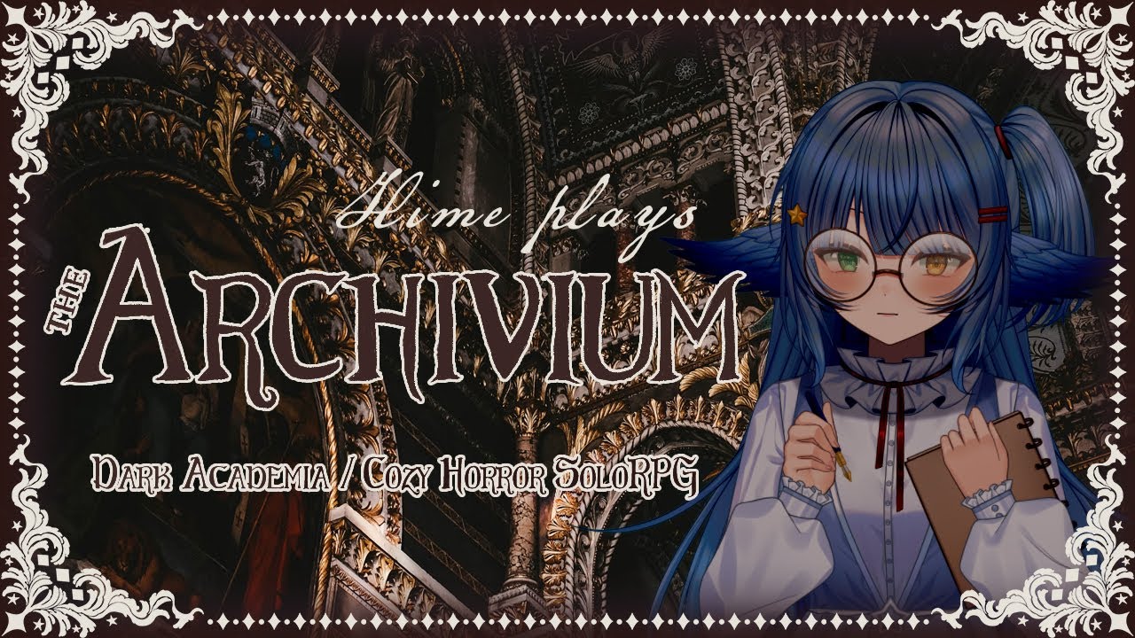 starting my days at dark academia university ❦ THE ARCHIVIUM (solo TTRPG)