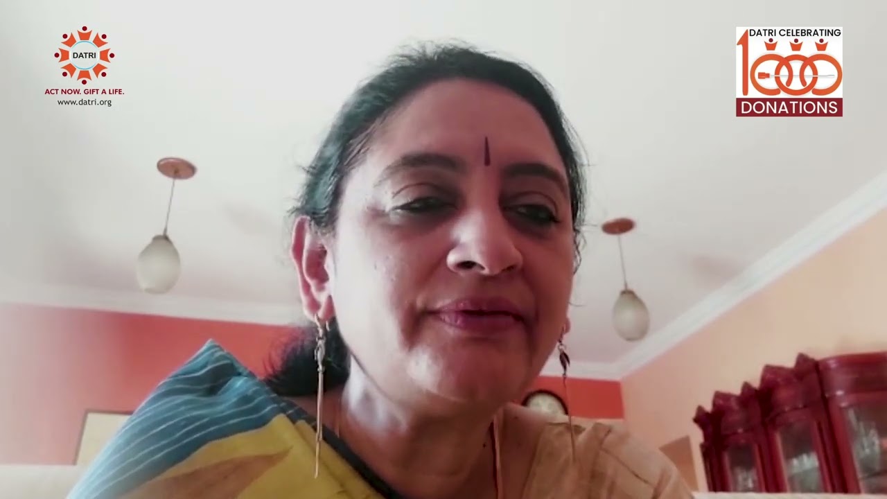 Wishes from Dr. Revathy, Pediatric Hematologist at Apollo Hospitals, Chennai 1000 Donations.