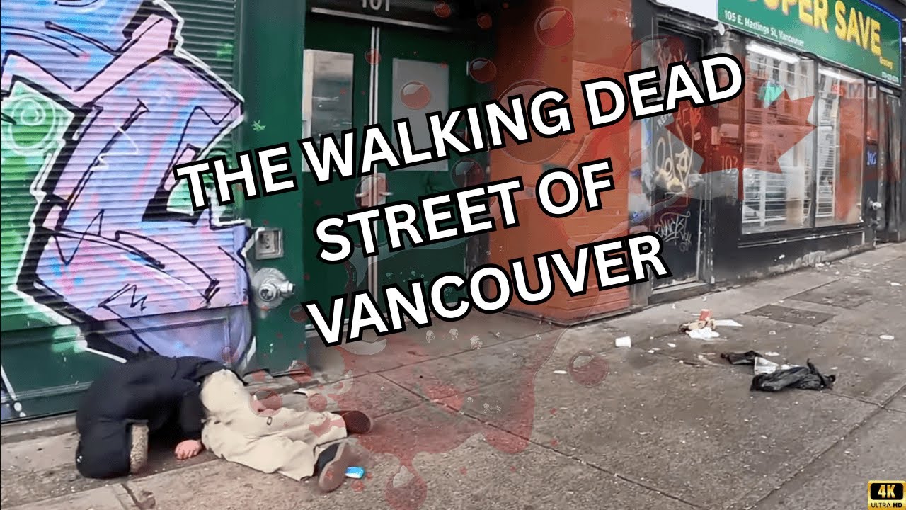 THE REAL LIFE WALKING DEAD | EAST HASTINGS STREET | POV | ASMR | EP 89