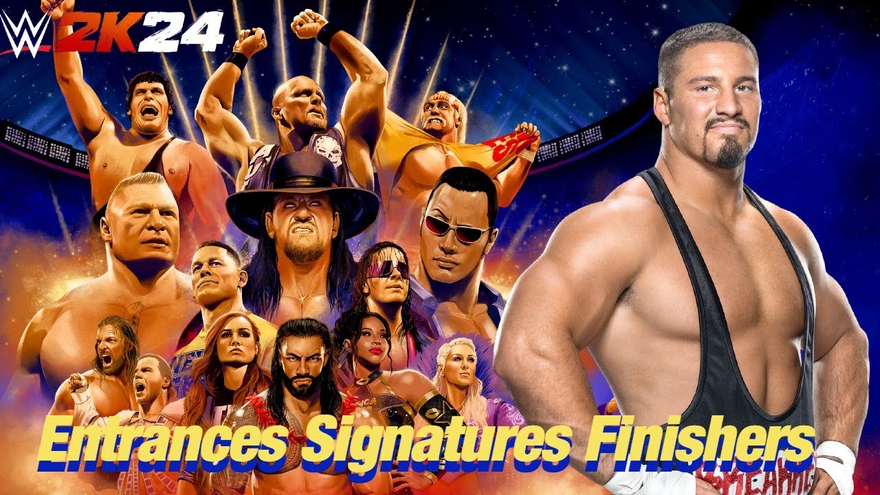 WWE 2K24 Entrances/Signatures/Finishers: Bron Breakker
