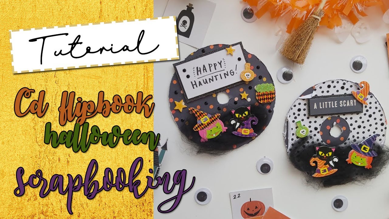 CD FLIPBOOK DE HALLOWEEN SCRAPBOOKING | ideas para snail mails