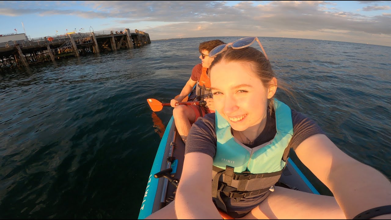 Itiwit X100 Drop Stitch Inflatable Kayak - Review and Maiden Voyage Portsmouth Southsea (Decathlon)