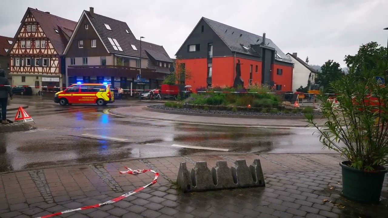 Feuerwehr Schorndorf im Dienst