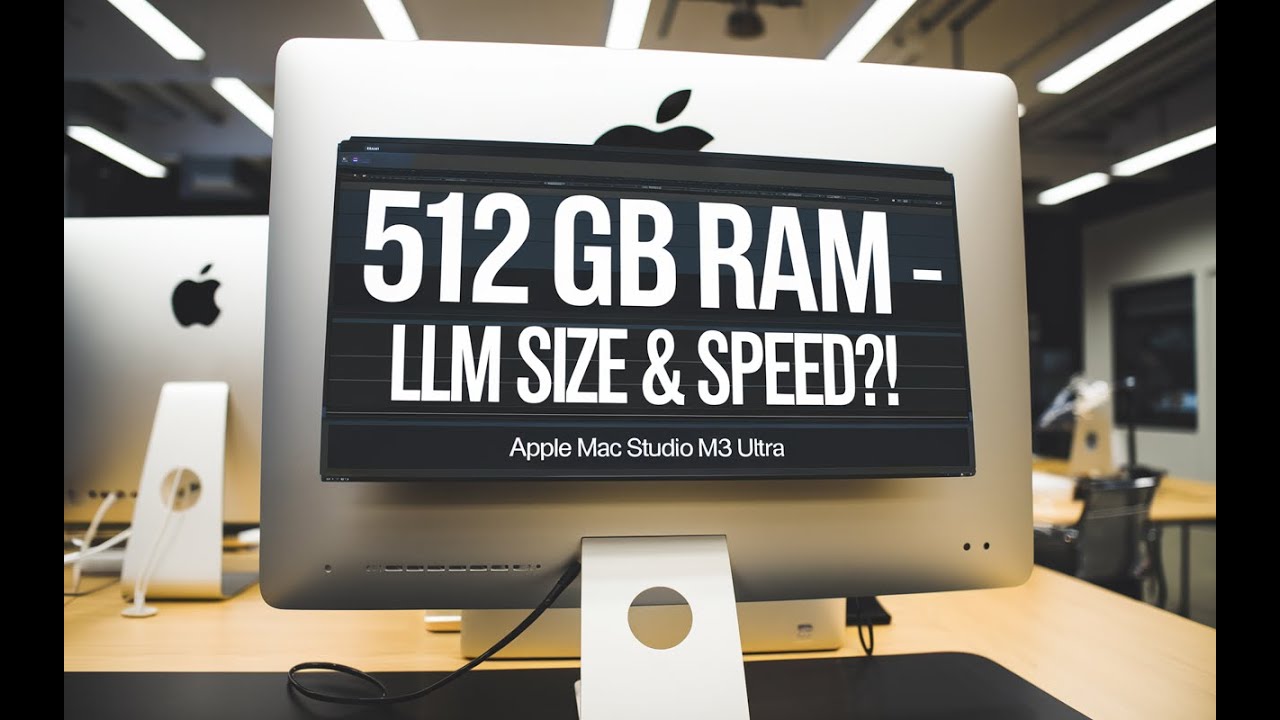 Mac Studio M3 Ultra: what size LLMs will it be able to run and how fast?