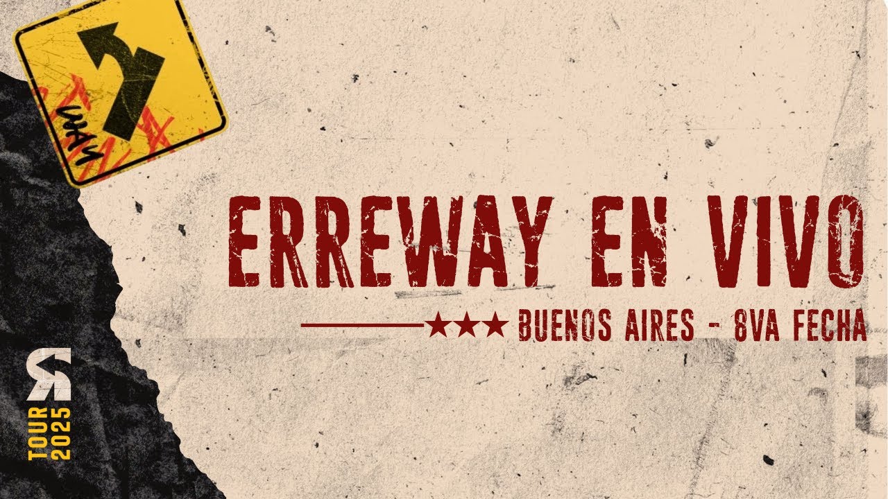 🔴 EN VIVO | ERREWAY TOUR - Buenos Aires, Argentina (24/09/25)