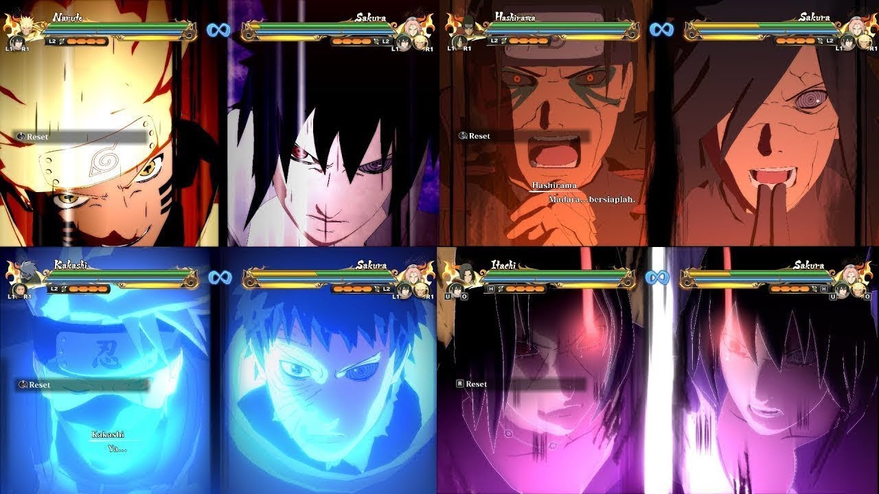All ultimate rival combo naruto ultimate ninja strom 4 evolution