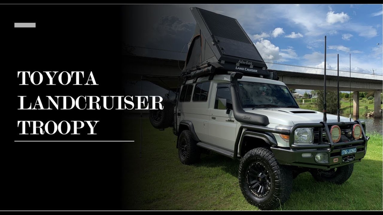 Toyota Landcruiser 78 series Troop Carrier TROOPY walk through (Troopy build)