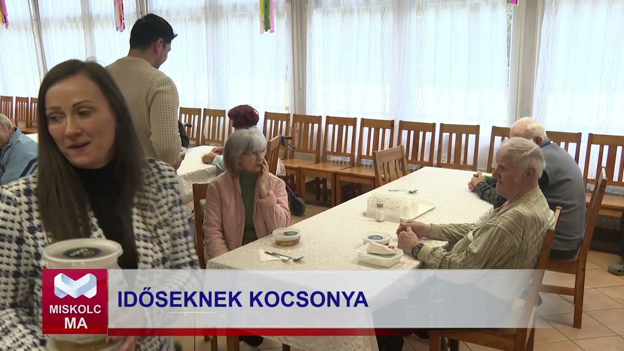 Miskolc Ma 2026. 02. 11.: Kocsonyával kedveskedett a városvezetés az idősotthonok lakóinak