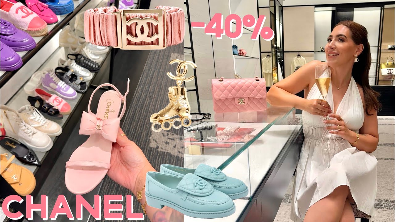Летняя распродажа CHANEL со скидкой 40%! Обувь, украшения, аксессуары | Роскошный шопинг