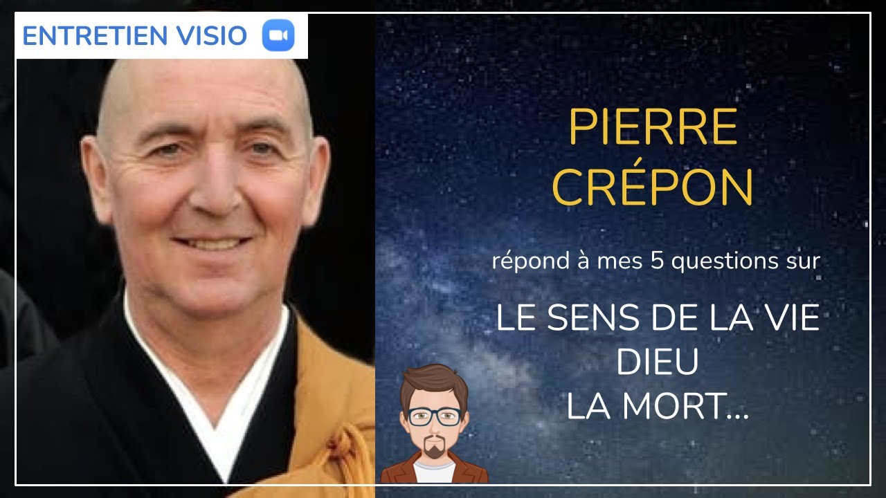 #23 - PIERRE CREPON répond aux 5 questions sur la vie, la mort, Dieu…