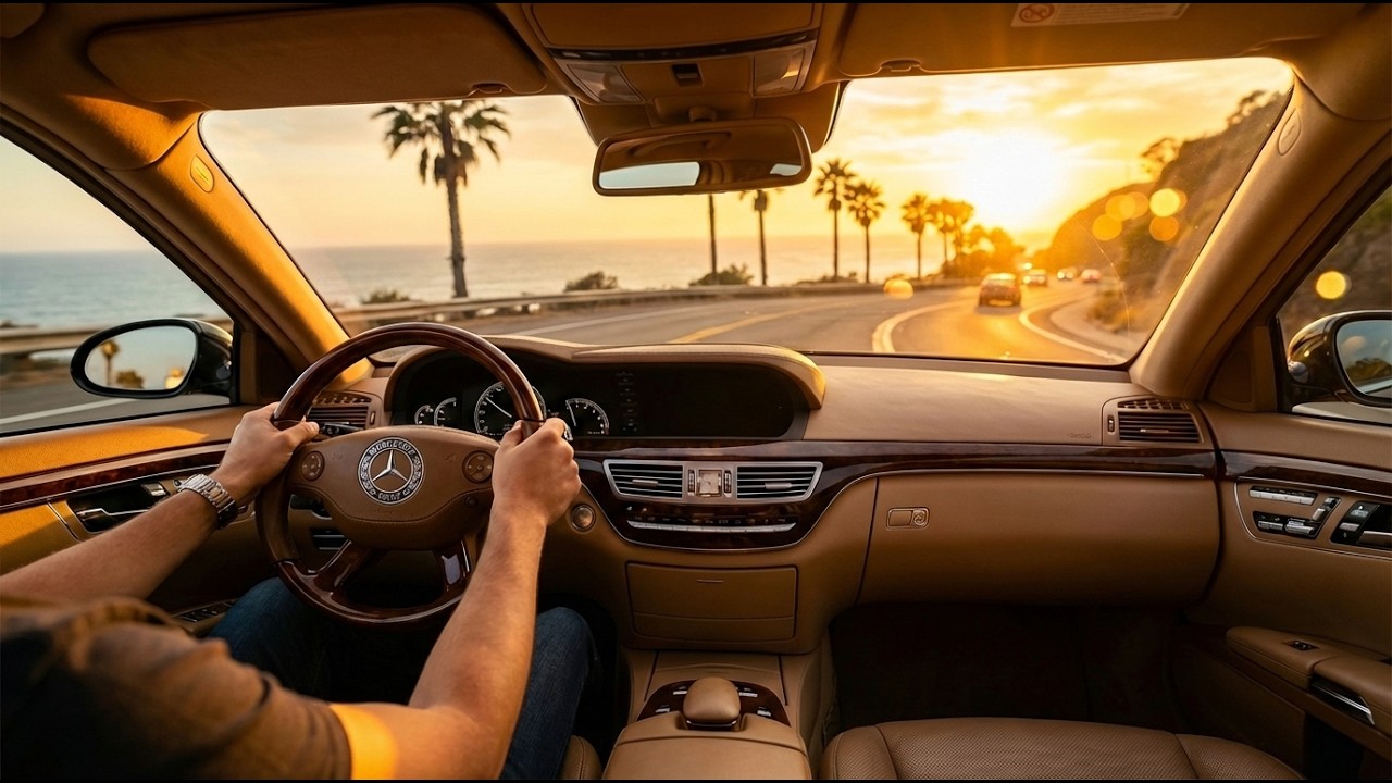 Golden Sunset Drive - Deep House & Progressive Vibes | Melodic Bassline