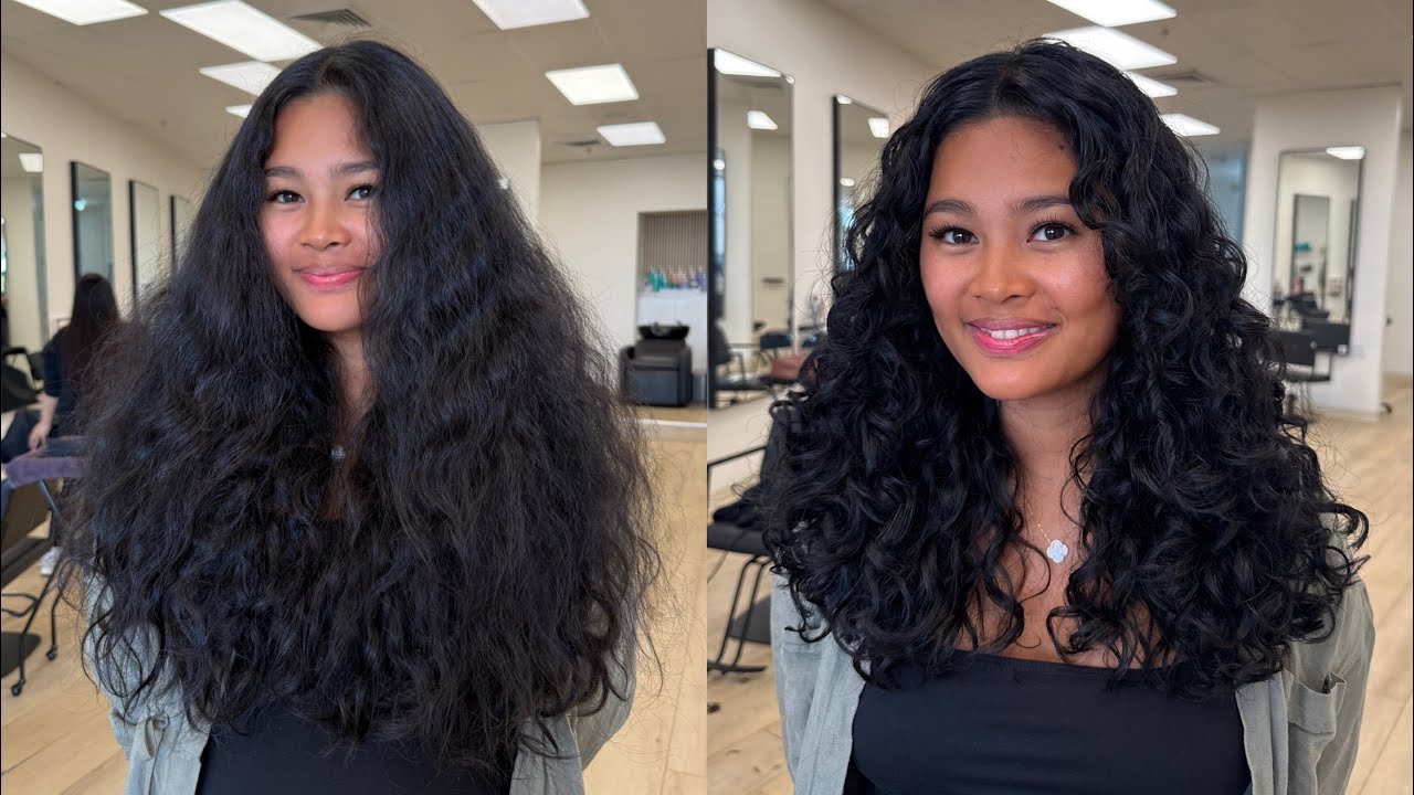 Curlycut and Toner Transformation using Igora Vibrance and Kerastase 